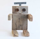 木製ロボットガーデンロボット4号 天然木 スギ
