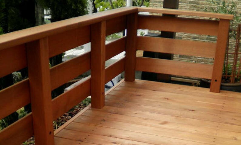 楽天市場】ウッドデッキ DIY キット ウエスタンレッドシダー 楽天市場】ウッドデッキ DIY キット ウエスタンレッドシダー
