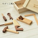おもちゃ 木製【ちびっこ職人セット】 出産祝いにお勧め! ササキ工芸 旭川 クラフト