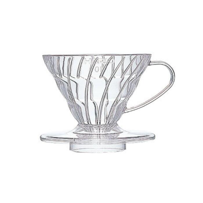 HARIO ハリオ V60 （1-2杯用） ドリッパー 耐熱ガラス おしゃれ ナチュラル AS樹脂 珈琲ドリッパー コーヒードリッパー ドリップコーヒー ウッドベリーコーヒー WOODBERRY COFFEEのサムネイル
