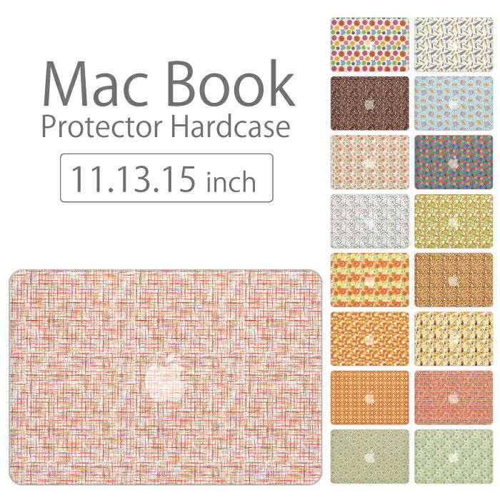 必ずご確認下さい。対応機種ApplePro 16インチ(2021)Pro 16インチ(2019)Pro 14インチ(2021~2022)Pro 13インチ(2020)Pro 13インチ(2016~2019)Pro 13インチ(~2012)Air 13インチ(2022~)Air 13インチ(2018~2020)※取り扱い終了Air 13インチ(~2017)Air 11インチ(~2017)12インチ(2015~2017)Pro 15インチ(2016~2019)Pro Retina 15インチ(2012~2015)Pro Retina 13インチ(2012~2015)Pro 15インチ(~2012)商品詳細商品内容・MacBook カバー（表＆裏）素材・ポリカーボネート注意事項・ページ内写真と実物では多少の色の違いが生じる事があります。・発送まで3〜5営業日いただいております。・注文確定後、自社印刷するため、ご注文後のキャンセルはお断りさせていただいております。ネコポス不可 ・こちらの商品は、ネコポス規格に収まらないため、ネコポス不可となります。