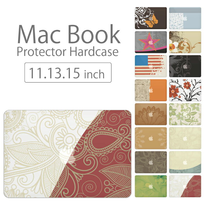 ＼半額・50％OFFクーポン／ 【 MacBook Pro & Air 】【メール便不可】 デザイン シェルカバー シェルケ..