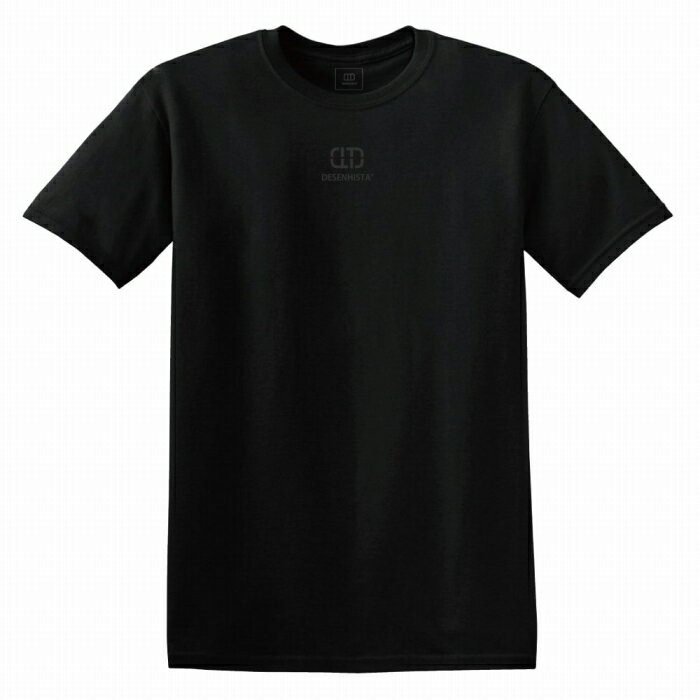 楽天woodgreen スマホケースの町Tシャツ DESENHISTA™ デゼニスタ ブラック 大人 デザイン ユニセックス メンズ レディース 半袖 ゆったり ワンポイント ロゴ シンプル スポーツ