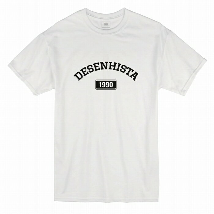 Tシャツ DESENHISTA(TM) デゼニスタ ホワイト 大人 デザイン ユニセックス メンズ レディース 半袖 ゆ..