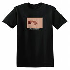 Tシャツ DESENHISTA&#8482; デゼニスタ ブラック 大人 デザイン ユニセックス メンズ レディース 半袖 ゆったり ストリート 渋谷 フォト プリント ロック ポストロック エモい