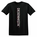 Tシャツ DESENHISTA(TM) デゼニスタ ブラック 大人 デザイン ユニセックス メンズ レディース 半袖 ゆったり カジュアル シンプル プレゼント...