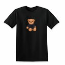 Tシャツ DESENHISTA(TM) デゼニスタ ブラック 大人 デザイン ユニセックス メンズ レディース 半袖 ゆったり カジュアル かわいい クマ ベア...