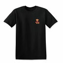 Tシャツ DESENHISTA™ デゼニスタ ブラック 大人 デザイン ユニセックス メンズ レディース 半袖 ゆったり カジュアル かわいい クマ ベア シンプル プレゼント ギフト(4)