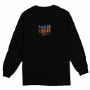 ロングTシャツ DESENHISTA デゼニスタ ブラック 大人 デザイン ユニセックス メンズ レディース 長袖 ゆったり ストリート スケーター 西海岸 グラフィックロゴ アメカジ(4)