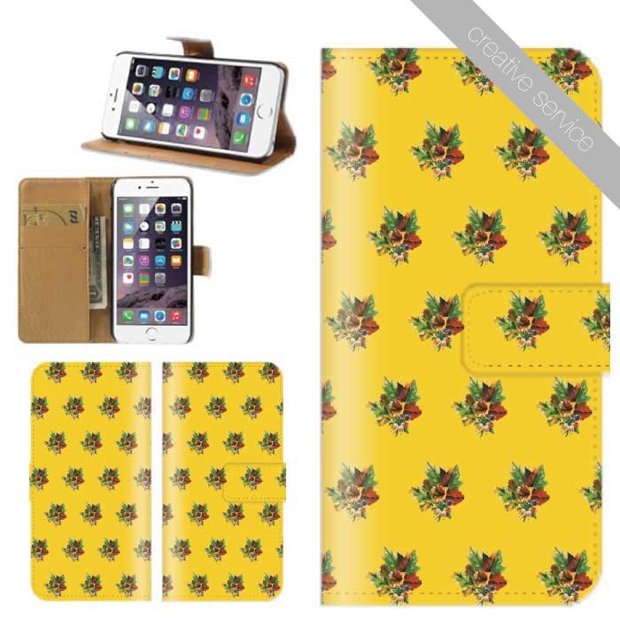 スマホケース 手帳型 全機種対応 iPhone17 iPhone16 ケース iphone15 creativeservice フルーツ ココナッツ ハワイアン ハワイ 楽園 スイーツ 総柄 フラワー 花柄 クリスマス Xmas Xperia AQUOS arrows Galaxy Google Pixel OPPO グーグル 携帯カバー