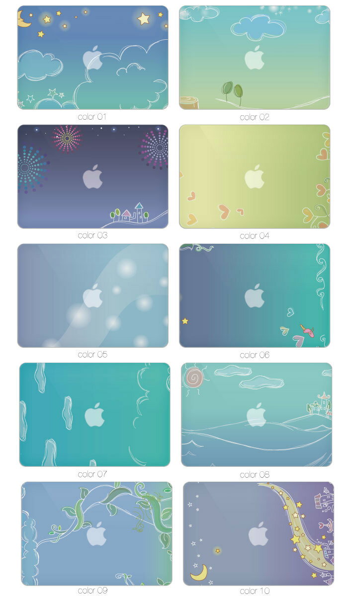 【 MacBook Pro & Air 】【メール便不可】 デザイン シェルカバー シェルケース ma...