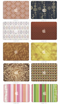 【 MacBook Pro & Air 】【メール便不可】 デザイン シェルカバー シェルケース macbook pro 13 ケース air 11 13 retina display マックブック ゴールド 金 リッチ 壁紙 ペイズリー柄 花柄 ゴージャス系 オラオラ系 OBEY シェパード フェアリー