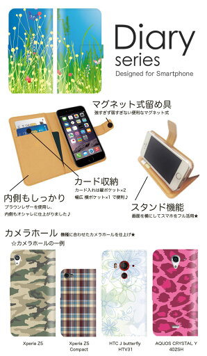 スマホケース AQUOS R6 SH-51B ケース カバー 手帳 アクオス R6 AQUOSR6 docomo フラワー デザイン ひまわり てんとう虫 コスモス 大自然 草花 青空 輝き 快晴 春 アジサイ スズラン 紫陽花 (LL)