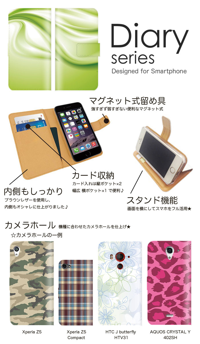 スマホケース iPhone_13 ケース カバー 手帳 アイフォン13 iPhone13 Apple 緑 グリーン 森 芸術 アート 波 個性的 オシャレ リボン カーテン あす楽 即日発送