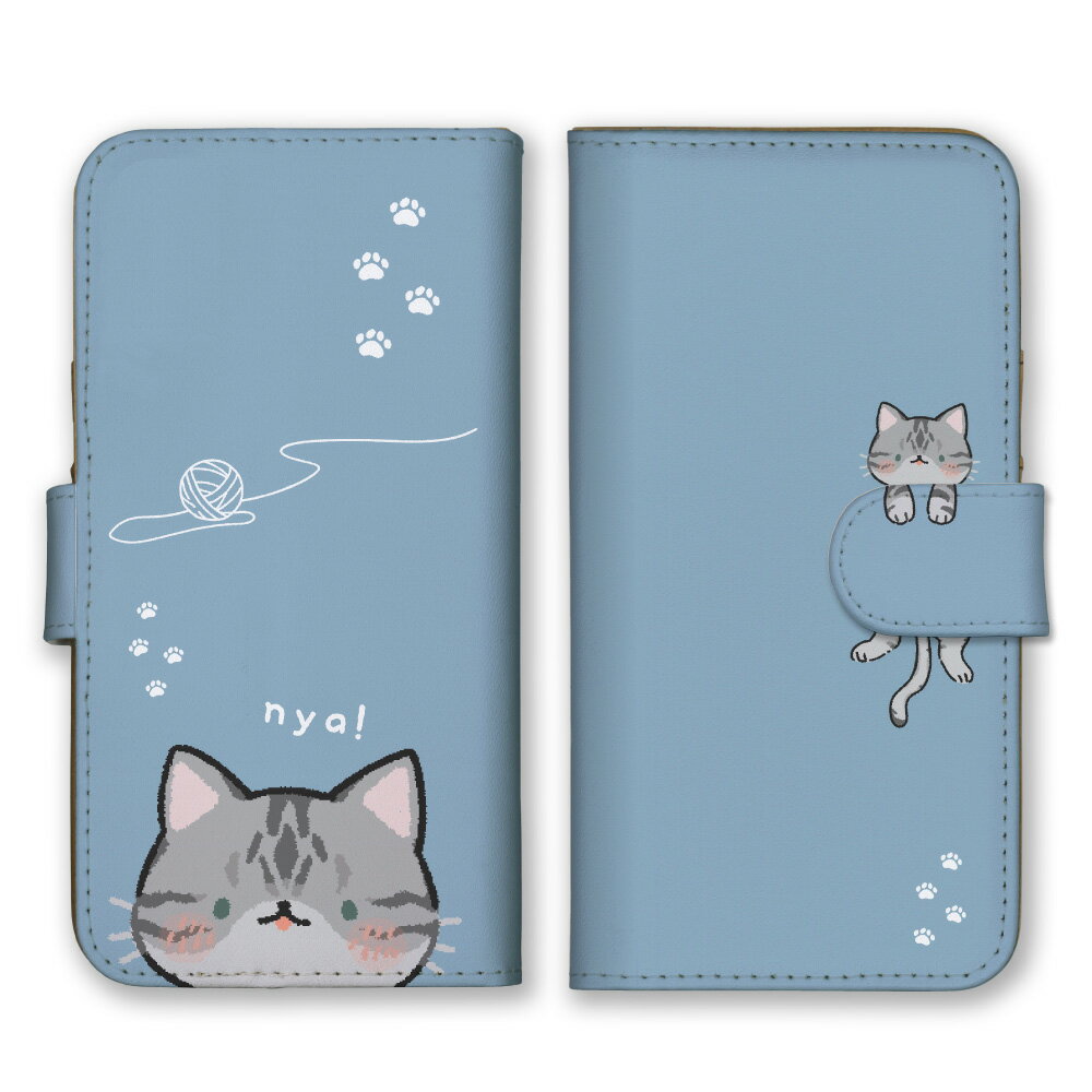 送関込【Harper & Blake】UK発!手帳型スマホケース Cat/猫本 送関込【Harper & Blake】UK発!手帳型スマホケース Cat/猫本 送関