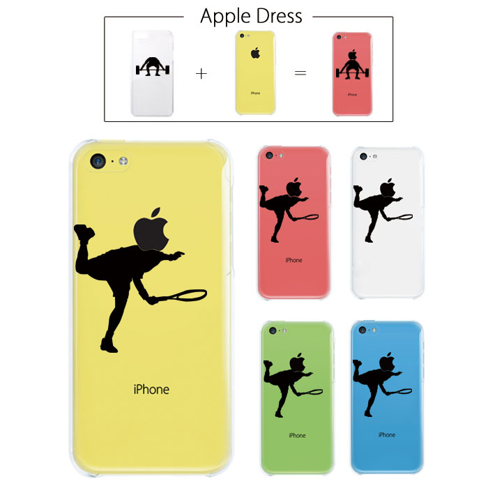 【 iPhone5 C 】 アップル ドレス テニ