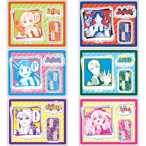 『幼稚園WARS』 アクリルスタンド A(リタ) B(ダグ) C(ハナ) D(ルーク) E(シルビア) F(ウーナ) 公認グッズ キャラクターグッズ アクスタ 推し活 幼稚園ウォーズ