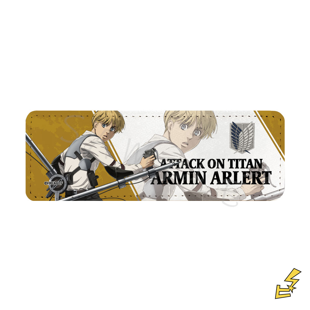 『進撃の巨人 The Final Season』 第5弾 レザーバッジ (ロング) YC (アルミン) 公認グッズ キャラクタ..