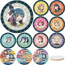『幻日のヨハネ -SUNSHINE in the MIRROR-』 第2弾 レザーコースター ZA(ヨハネ) ZB(ハナマル) ZC(ダイヤ) ZD(ルビィ) ZE(チカ) ZF(ヨウ) ZG(カナン) ZH(リコ) ZI(マリ) ZJ ZK ZL 公認グッズ キャラクターグッズ 合皮 コースター 推し活