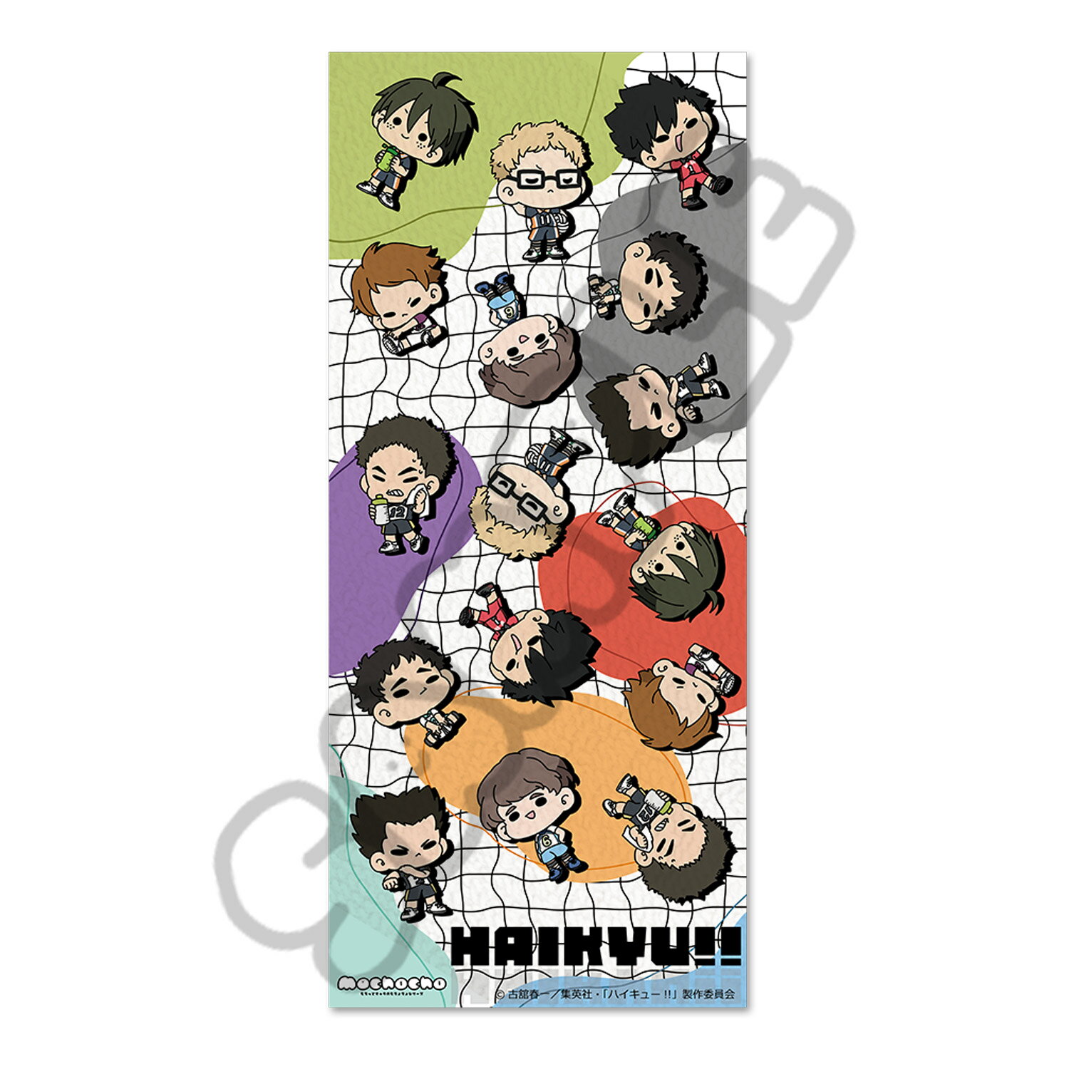 「ハイキュー!!」みんなmochocho化大作戦！第3弾 フェイスタオル M-YA(集合) 月島 蛍 山口 忠 松川一静..