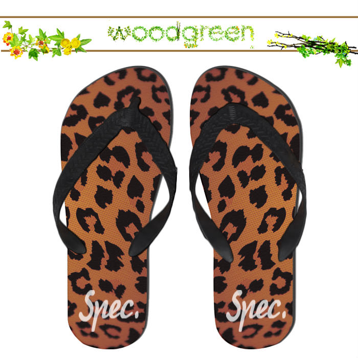 ＼半額・50%OFFクーポン／ ▽ spec. ▽ スペック 大人気 !! アニマル デザイン ヒョウ柄 ビーチサンダル ビーサン サマー 夏 水着 プール 野外 海 川 アウトドア ブランド デザイン デザイナー スリッパ アニマルカラー ヒョウ柄 ゼブラ