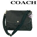 【中古】COACH コーチ ショルダーバッグ【非常に良い】ブラック 鞄 シグネチャー キャンバス クロスボディ 斜め掛け メンズ レディース ブランド r-co-b-p20250525-01