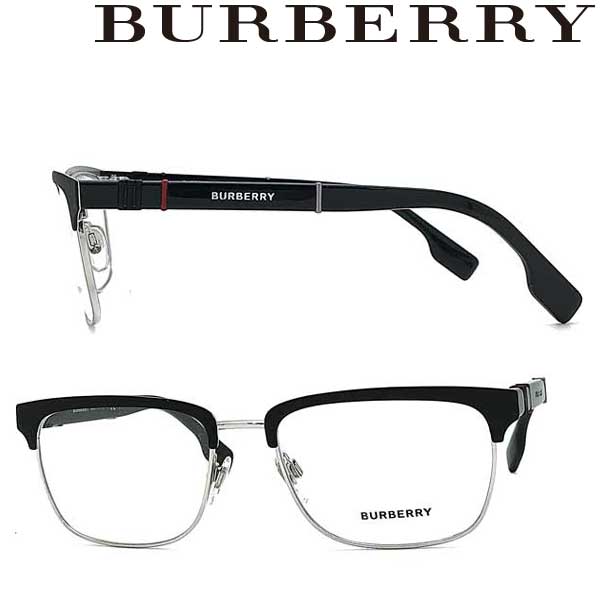 バーバリー メガネ レディース BURBERRY メガネフレーム バーバリー メンズ&レディース マットブラック 眼鏡 0BE-1348-1306 ブランド