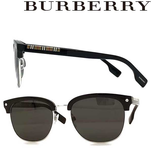 BURBERRY サングラス バーバリー メンズ&レディース ブラック 0BE-4317-3001-87 ブランド