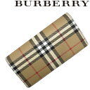 BURBERRY 長財布 バーバリーメンズ 2つ折り 小銭入れあり ベージュチェック柄 8084168ex8069819-archiveb ブランド