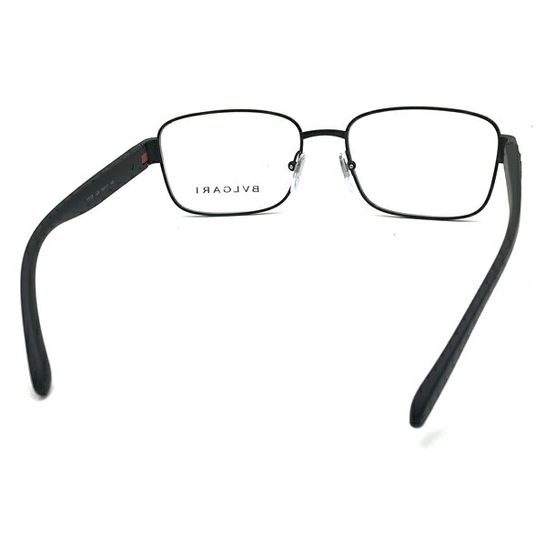 BVLGARI メガネフレーム ブルガリ メンズ&レディース マットブラック 眼鏡 0BV-1113-128 ブランド