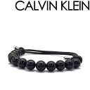 CALVIN KLEIN ブレスレット カルバンクライン メンズ&レディース ブラック KJ8NBB14010 ブランド
