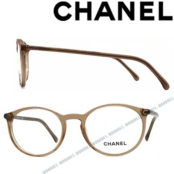 CHANEL メガネフレーム シャネル レディース クリアブラウン 眼鏡 0CH-3372-1090 ブランド