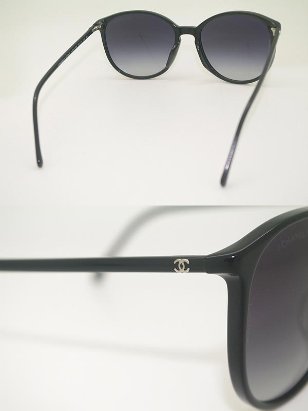 CHANELシャネルサングラスグラデーションブラック0CH-5278A-C501-S6ブランド/メンズ&レディース/男性用&女性用/紫外線UVカットレンズ/ドライブ/釣り/アウトドア/おしゃれ