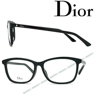 Christian Dior メガネフレーム クリスチャンディオール レディース ブラック 眼鏡 CRD-MONTAIGNE55F-807 ブランド
