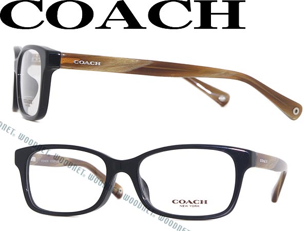 COACH めがね ブラック コーチ メガネフレーム 眼鏡 HC-6047F-5193 WN0054 ブランド/メンズ&レディース/男性用&女性用/度付き・伊達・老眼鏡・カラー・パソコン用PCメガネレンズ交換対応のサムネイル