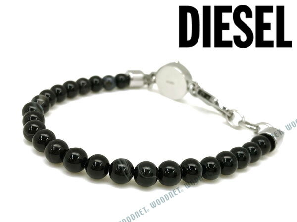 楽天WOODNET　楽天市場店DIESEL ブレスレット ディーゼル メンズ&レディース ブラック 黒 DX0848040 ブランド 男性用 女性用