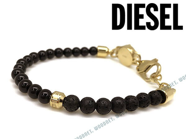 ディーゼル ブレスレット メンズ DIESEL ブレスレット ディーゼル メンズ&レディース ブラック 黒 DX1058710 ブランド 男性用 女性用