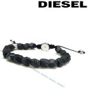 楽天WOODNET　楽天市場店DIESEL ブレスレット ディーゼル メンズ&レディース ブラック 黒 DX1134040 ブランド 男性用 女性用