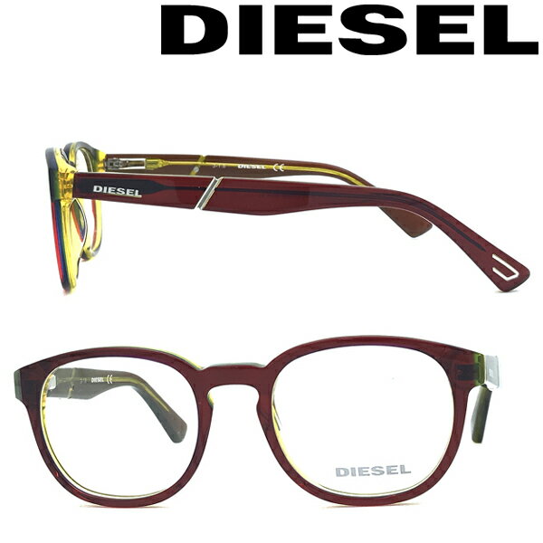DIESEL メガネフレーム ディーゼル メンズ レディース クリアーレッド 眼鏡 00DL-5286-068 ブランド