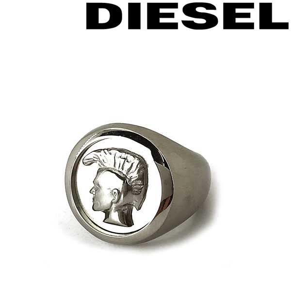 ディーゼル 指輪 メンズ DIESEL リング・指輪 ディーゼル メンズ&レディース シルバー DX1211040 ブランド