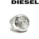 ディーゼル 指輪 メンズ DIESEL リング・指輪 ディーゼル メンズ&レディース マットシルバー DX1337040 ブランド