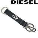 DIESEL キーホルダー ディーゼル メンズ&レディース キーリング BUSY-KEY ブラック X09019-P0685-T8013 ブランド