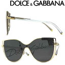 ドルチェ＆ガッバーナ サングラス（レディース） DOLCE&GABBANA サングラス ドルチェ＆ガッバーナ メンズ&レディース ブラック ロゴプリント 0DG-2236-02-P ブランド