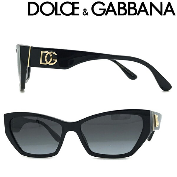 ドルチェ＆ガッバーナ サングラス（レディース） DOLCE&GABBANA サングラス ドルチェ＆ガッバーナ メンズ&レディース ブラック 0DG-4375-501-8G ブランド