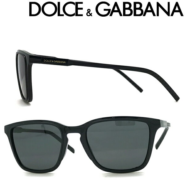 DOLCE GABBANA サングラス ドルチェ＆ガッバーナ メンズ レディース ブラック 0DG-6145-501-87 ブランド