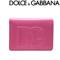 ドルチェ&ガッバーナ 財布（レディース） DOLCE&GABBANA 長財布 ドルチェ＆ガッバーナ レディース レザー 二つ折り ピンク BI1211-AG081-80441 ブランド