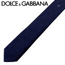 DOLCE&GABBANA ネクタイ ドルチェ＆ガッバーナ メンズ シルク DGロゴ イタリア ネイビー【剣先幅：8cm】 gt147e-g0ubw-b3681 ブランド