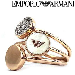 アルマーニ 指輪 EMPORIO ARMANI ピンクゴールド 3連リング・指輪 エンポリオアルマーニ アクセサリー EGS2310221 ブランド/メンズ&レディース/男性用&女性用