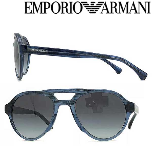 エンポリオ アルマーニ サングラス メンズ EMPORIO ARMANI サングラス UVカット エンポリオアルマーニ メンズ レディース グラデーションブラック EMP-EA-4128-S-5748-8G ブランド