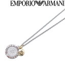 EMPORIO ARMANI ネックレス エンポリオアルマーニ【人気モデル】 メンズ&レディース シルバー EG3374040 ブランド お洒落 高級 アクセサリー